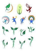 symboles écologiques et de protection de l'environnement vecteur
