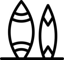 illustration vectorielle de planche de surf sur fond.symboles de qualité premium.icônes vectorielles pour le concept et la conception graphique. vecteur