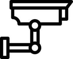 illustration vectorielle cctv sur fond.symboles de qualité premium.icônes vectorielles pour le concept et la conception graphique. vecteur