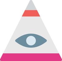 illustration vectorielle de pyramide sur fond. symboles de qualité premium. icônes vectorielles pour le concept et la conception graphique. vecteur