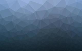 couverture low poly vecteur bleu clair.