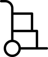 illustration vectorielle de paquet sur un fond. symboles de qualité premium. icônes vectorielles pour le concept et la conception graphique. vecteur