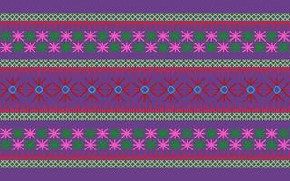 ton violet géométrique oriental ethnique, rayures ikat diagonales, motif traditionnel en zigzag sans couture. motif de tissu lahu. modèle de tissu pour chemise. vecteur