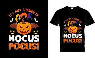 conception de t-shirt d'halloween, slogan de t-shirt d'halloween et conception de vêtements, typographie d'halloween, image vectorielle d'halloween, illustration d'halloween vecteur