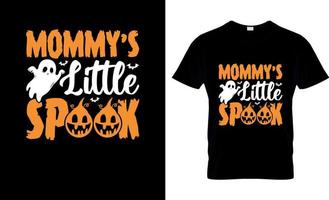 conception de t-shirt d'halloween, slogan de t-shirt d'halloween et conception de vêtements, typographie d'halloween, image vectorielle d'halloween, illustration d'halloween vecteur