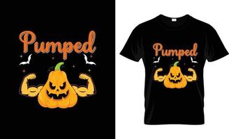 conception de t-shirt d'halloween, slogan de t-shirt d'halloween et conception de vêtements, typographie d'halloween, image vectorielle d'halloween, illustration d'halloween vecteur