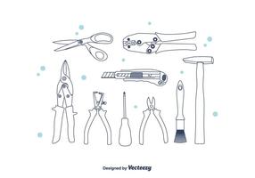 Vecteur d'outils gratuits