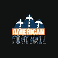 le football américain peut être utilisé pour les ensembles de logos de football, la conception de t-shirts athlétiques, la typographie sportive, les vêtements de sport, les vecteurs de t-shirts, les cartes de vœux, les messages et les tasses vecteur
