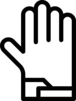 illustration vectorielle de main sur un fond. symboles de qualité premium. icônes vectorielles pour le concept et la conception graphique. vecteur