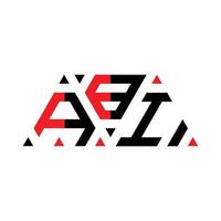 création de logo de lettre triangle créatif pour votre entreprise vecteur