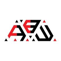 création de logo de lettre triangle créatif pour votre entreprise vecteur