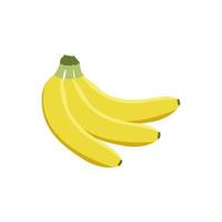 illustration simple de banane de stock de vecteur