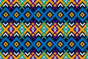 conception de fond de motif ethnique traditionnel pour le fond, le tapis, le vêtement, l'enveloppe, le tissu, la broderie. vecteur