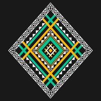 art de motif ethnique géométrique. style américain, mexicain. ornement tribal aztèque de fond. vecteur