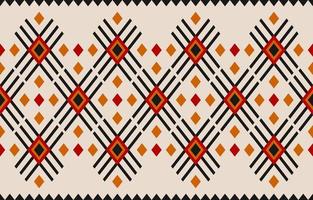 tapis ethnique motif tribal art. motif géométrique sans soudure ethnique. style américain, mexicain. vecteur