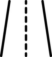 illustration vectorielle de route sur un fond. symboles de qualité premium. icônes vectorielles pour le concept et la conception graphique. vecteur