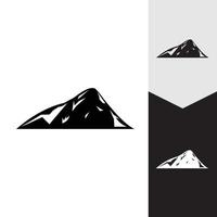 montagne icône logo modèle vector illustration design