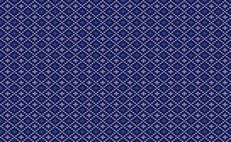 vecteur de motif tricoté violet, fond de répétition de broderie carrée, fond d'écran d'élément ethnique