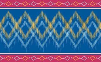 motif ethnique géométrique, fond de triangle de mode de broderie, papier peint textile artisanal vectoriel pour impression numérique