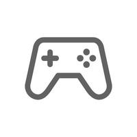 icône de manette de jeu. parfait pour les icônes mobiles ou les applications d'interface utilisateur. signe et symbole de vecteur