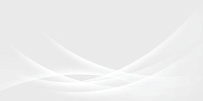 arrière-plan abstrait blanc moderne pour la conception de la présentation, arrière-plan abstrait vague gris et blanc, utilisation pour l'affiche, modèle, arrière-plan lisse vague gris et blanc, vague, illustration, image vectorielle vecteur