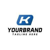 icône du logo lettre k, avec illustration vectorielle adaptée à votre entreprise vecteur