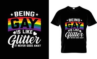 conception de t-shirt payé par gay, slogan de t-shirt payé par gay et conception de vêtements, typographie payée par gay, vecteur payé par gay, illustration payée par gay