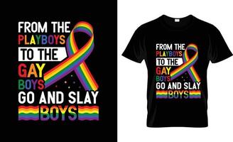 des garçons de jeu à la conception de t-shirts payés par gay, slogan de t-shirt payé par gay et conception de vêtements, typographie payée par gay, vecteur payé par gay, illustration payée par gay
