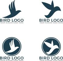 création de logo vectoriel oiseau.