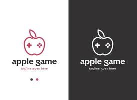 logo jeux pomme vecteur