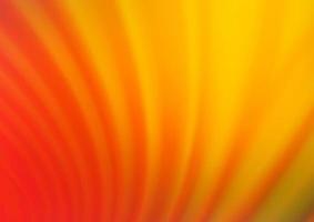 motif flou abstrait vecteur jaune clair, orange.
