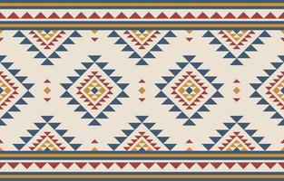 tapis ethnique motif tribal art. motif géométrique sans soudure ethnique. style américain, mexicain. vecteur