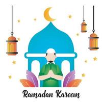 bienvenue vecteur de ramadan