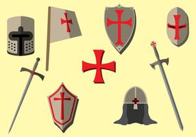 ICONS GRATUITS TEMPLAR vecteur