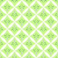 motif sans couture ornement floral géométrique avec leaves.vector. vecteur