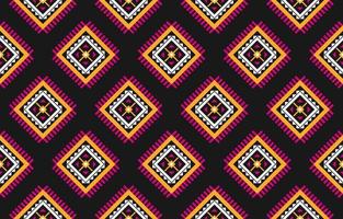 motif géométrique sans couture ethnique en tribal. style américain et mexicain. vecteur