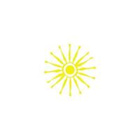 soleil symbole image vecteur illustration icône image