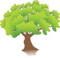 Illustration 3D du vecteur arbre pro