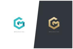 g lettre logo vecteur concept icône marque déposée. marque universelle de logotype g