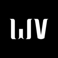 création de logo wv wv lettre. lettre initiale wv cercle lié monogramme majuscule logo couleur blanche. logo wv, conception wv. wv, wv vecteur