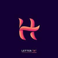 logo de la lettre h vecteur