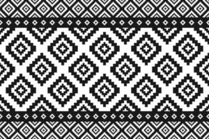 tapis motif tribal art. motif géométrique sans couture ethnique traditionnel. vecteur