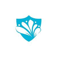 logo du spa salon de bien-être lotus et logo du spa d'affaires. concept de modèle de conception saine de massage de logo de spa d'affaires. vecteur