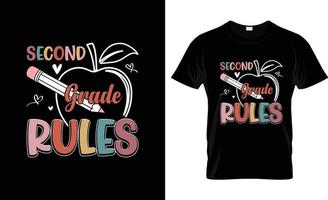 conception de t-shirt de retour à l'école, slogan de t-shirt de retour à l'école et conception de vêtements, typographie de retour à l'école, vecteur de retour à l'école, illustration de retour à l'école