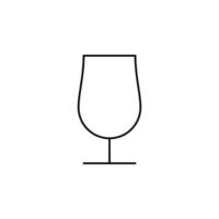 tasse, verre, modèle de logo d'illustration vectorielle d'icône de laboratoire. adapté à de nombreuses fins. vecteur