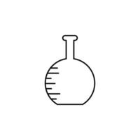 tasse, verre, modèle de logo d'illustration vectorielle d'icône de laboratoire. adapté à de nombreuses fins. vecteur