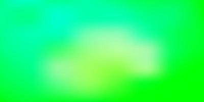 modèle de flou abstrait vecteur vert clair.