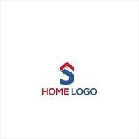 maison de marque de marque immobilière création de logo de marque de mot élégant vecteur