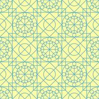 motifs abstraits sans soudure dans un style islamique. vecteur
