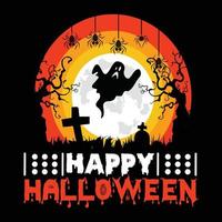 vecteur de conception de t-shirt halloween